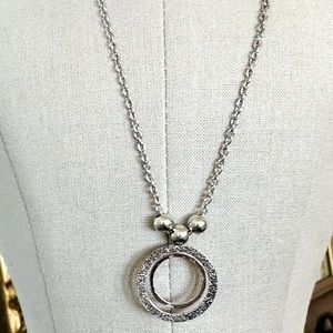Vintage Silver Pendant Necklace